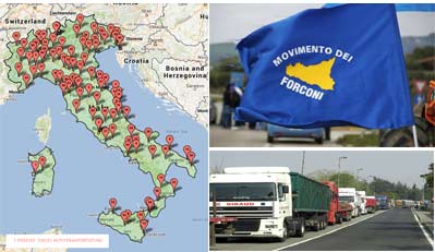Blocchi in tutta Italia per la protesta degli autotrasportatori . Come uscire dalla crisi?