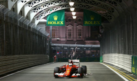 GP Singapore, buio Mercedes, capolavoro Ferrari