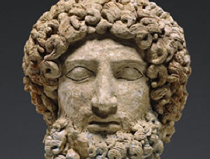 La testa di Ade al Museo archeologico di Aidone