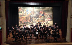 Aidone : Esibizione a Modica dell'Orchestra di fiati  V.Bellini di Aidone