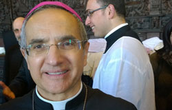 Gli auguri del Vescovo di Piazza Armerina, Don Rosario Gisana [VIDEO]