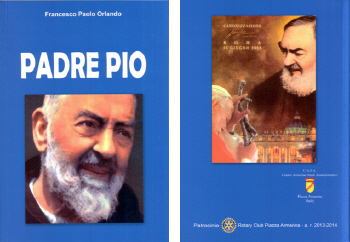Piazza Armerina - Paolo Orlando autore di un un  libro sulla vita di Padre Pio