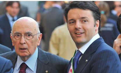 Matteo Renzi al Colle. Si apre una fase politica fondamentale per il futuro dell'Italia.[VIDEO]