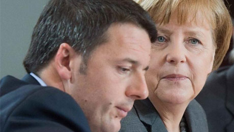 Renzi attacca la Merkel: No a UE a guida tedesca,  inaccettabile